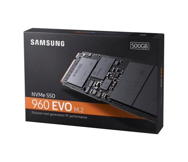 Samsung 500GB 1,8'' Seria 960 EVO M.2 2280 NVMe - 339262 - zdjęcie 4
